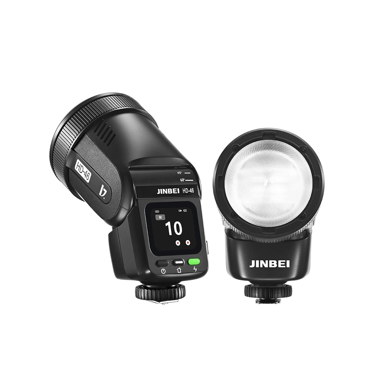JINBEI HD46 TTL High-speed Round Head Flash