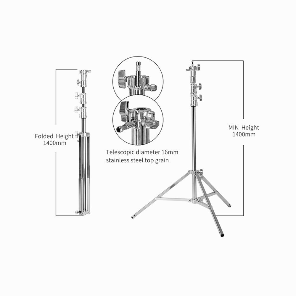 JINBEI MF-3000F Professional Steel Studio Light Stand