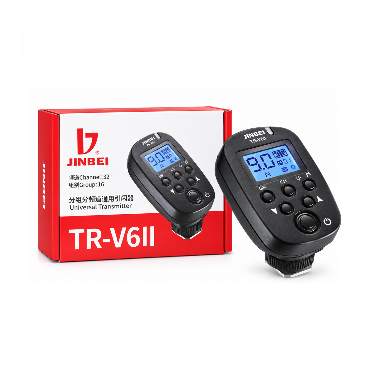 JINBEI TR-V6 2.4G Wireless Flash Trigger Transmitter