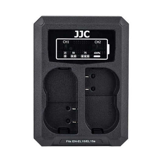 JJC EN-EL15 Battery Charger USB Dual Slot