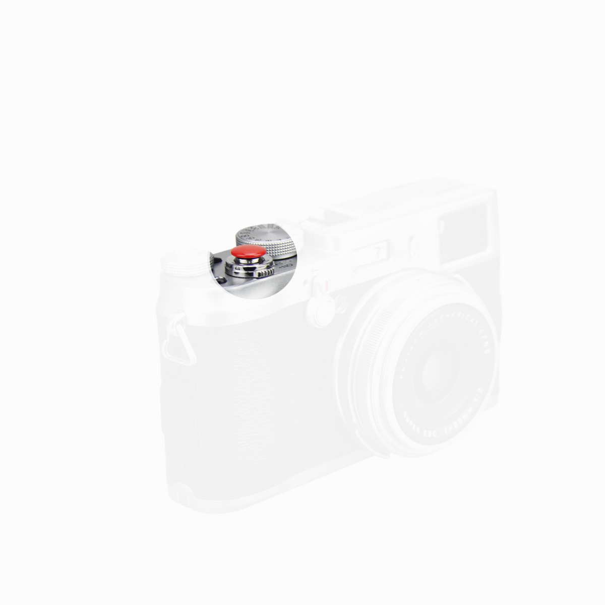JJC Soft Release Button Dark Red SRB-B10DR