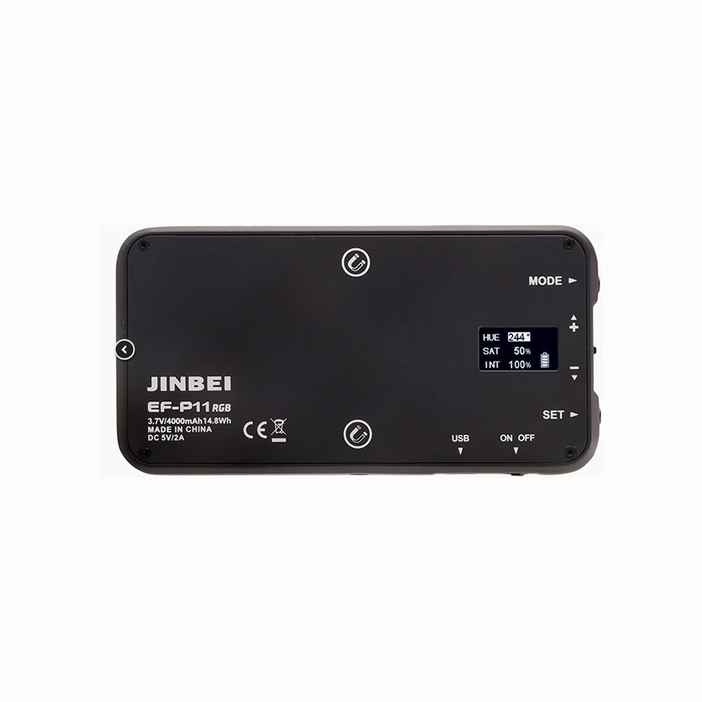 Jinbei EF-P11RGB 10W Pocket Video LED Light RGB