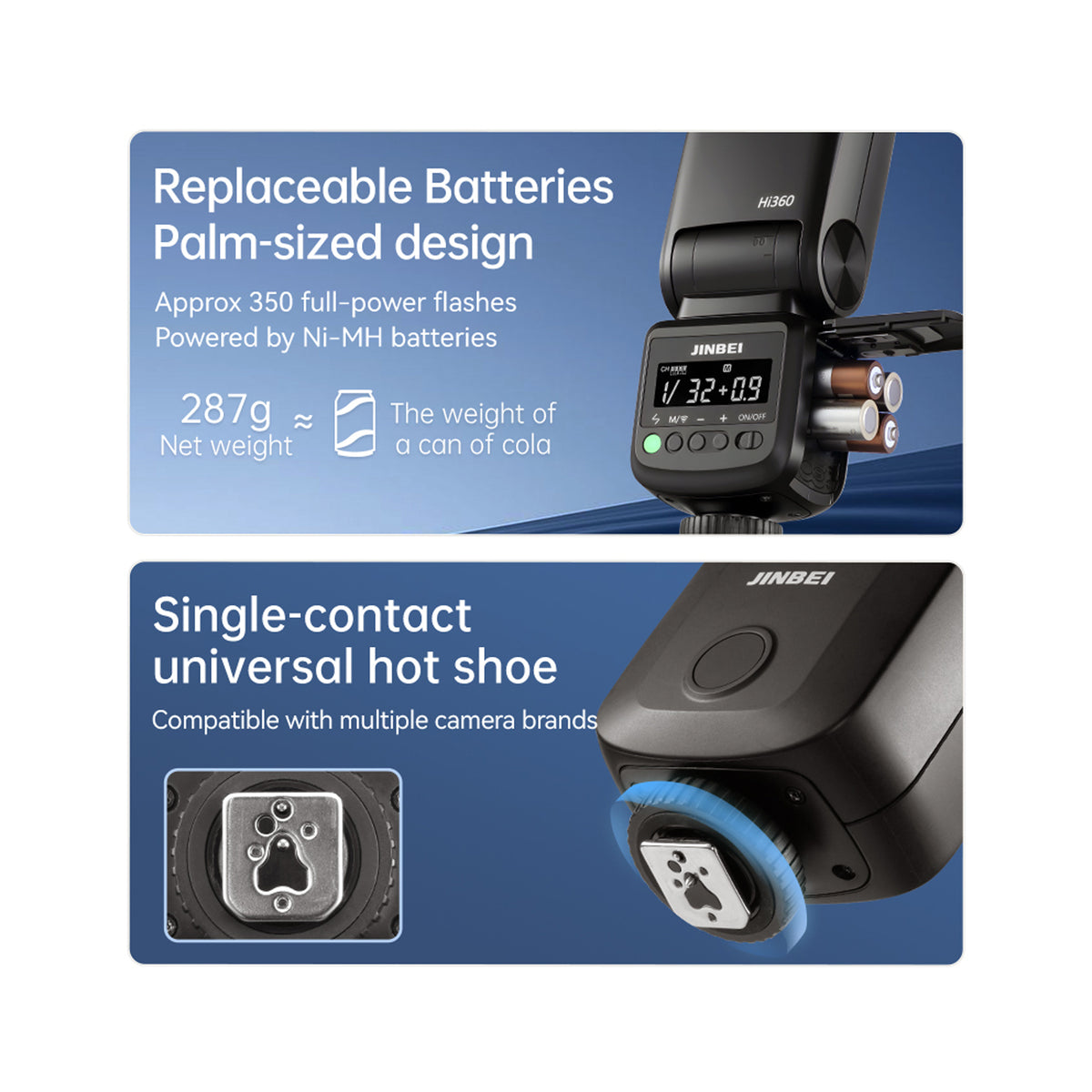 Jinbei Hi-360 Portable Camera Flashlight