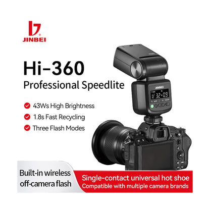 Jinbei Hi-360 Portable Camera Flashlight
