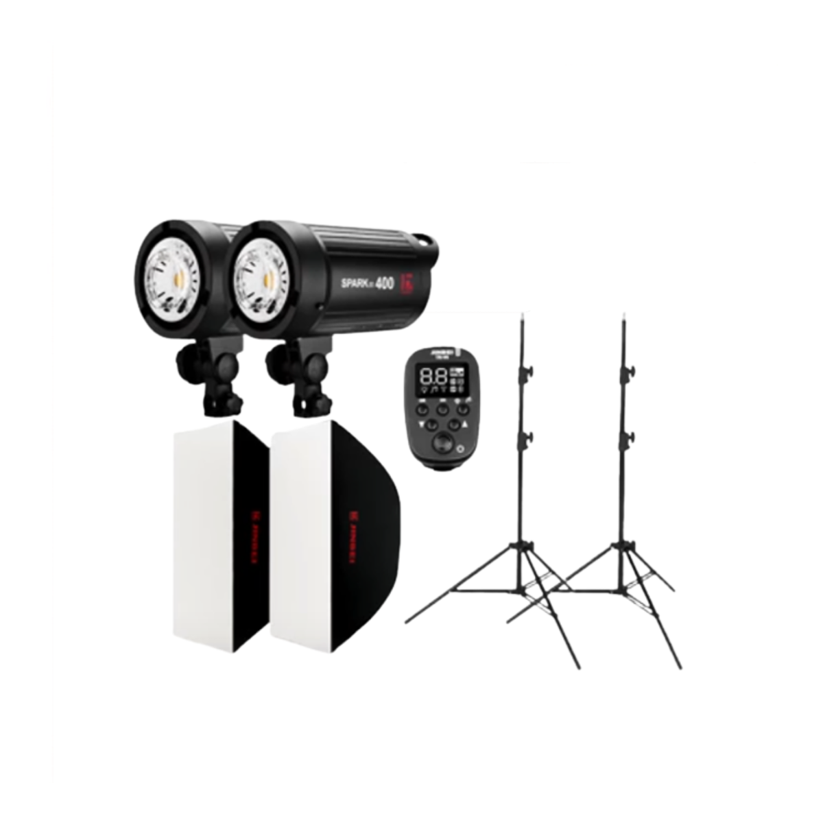 Jinbei SPARK-400D Flash Kit 2 heads