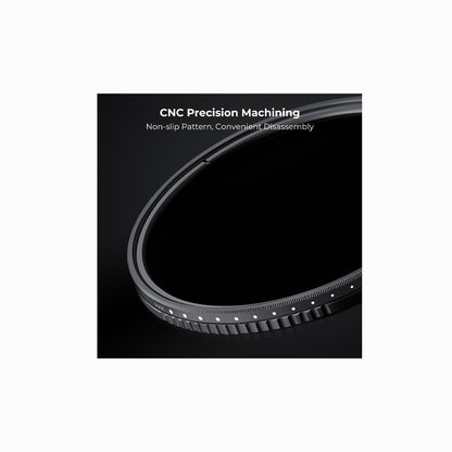 K&F Concept 82mm ND2-ND400 Variable Filter (1-9 Stop), 24 Layers of Nano-Dazzle Series (KF01.2363V1)