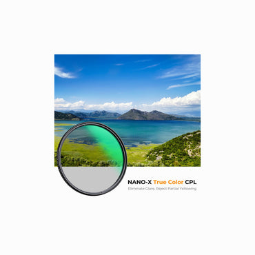 K&F Concept 77mm CPL Filter True Color Circular Polarizers Filter Nano-Xcel Series-KF01.2371