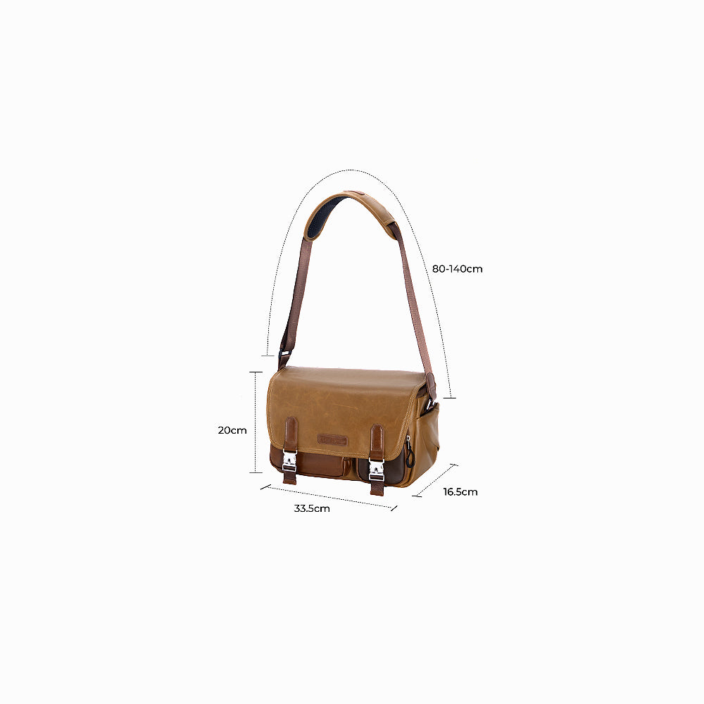 KF Concept KF13.142V1 Sling Bag 10L Urban Wander 11 (Gobi Brown)