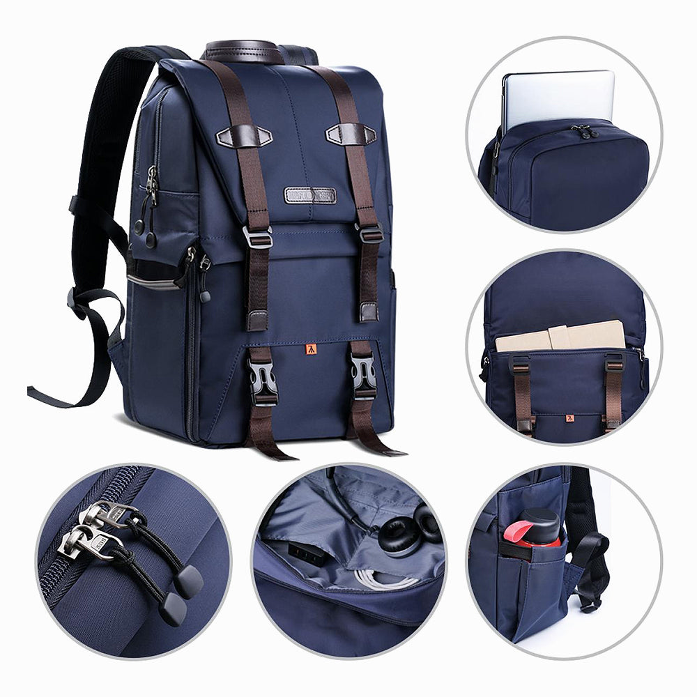 K&F Concept KF13.087 Beta Camera Backpack (IndiGo Blue, 20L)