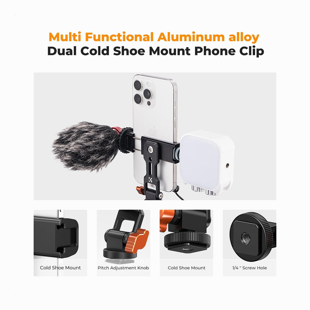 K&F Concept Metal Phone Tripod Mount (KF31.094)