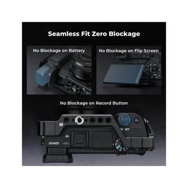 K&F Concept Full Camera Cage for Sony Alpha A6500/A6400/A6300/A6000 – KF31.245