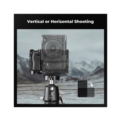 K&F Concept Full Camera Cage for Sony Alpha A6500/A6400/A6300/A6000 – KF31.245