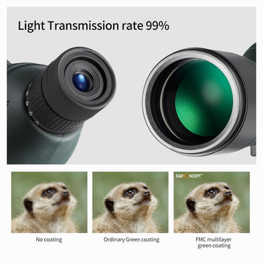 K&F Concept 20–60×60 Waterproof Spotting Scope with Tripod & Phone Adapter – KF33.033V1