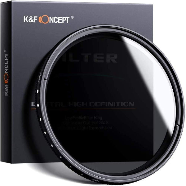 K&F 62 MM VARIABLE ND2-400 FILTER