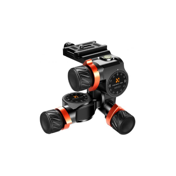 K&F Concept 3-Way Geared Tripod Head(KF31.047)