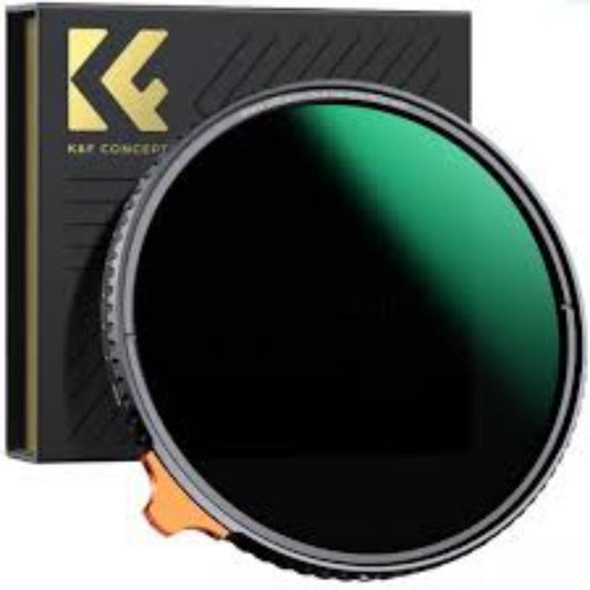 K&F Concept 67mm Black Mist 1/4 + ND2-400 Variable ND Filter with Double-sided 28-layer Anti-reflection Green Film and Lever Nano-X Series(KF01.2021)