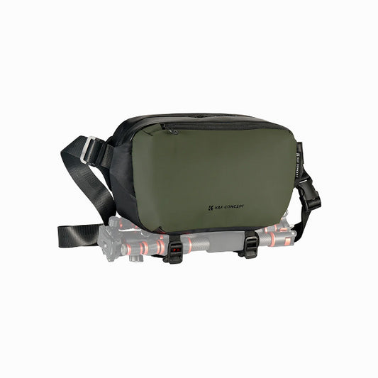 K&F Concept Black Green10L Alpha Camera Sling Bag (KF13.157V3)