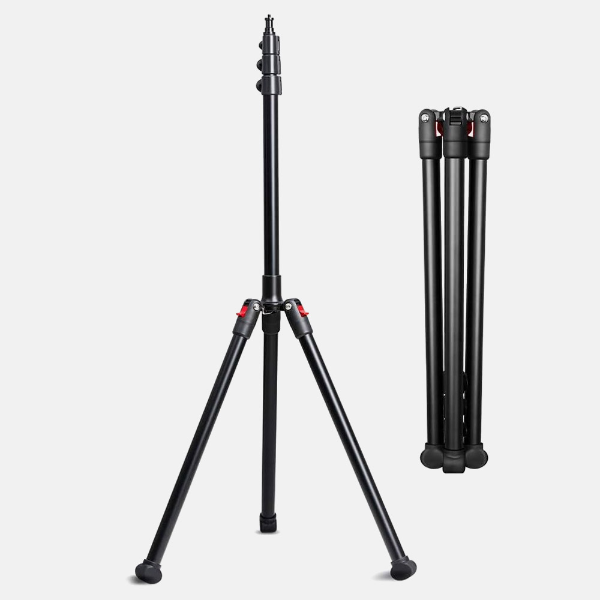 K&F Concept 200cm Extendable Photography Light Stands – 2-Pack (KF34.038S1)