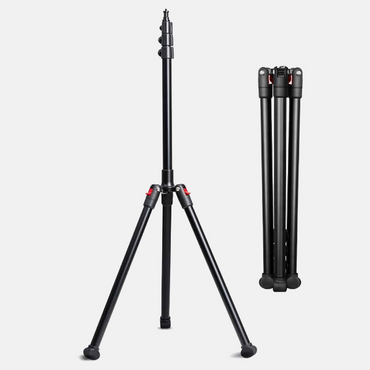 K&F Concept 200cm Extendable Photography Light Stands – 2-Pack (KF34.038S1)