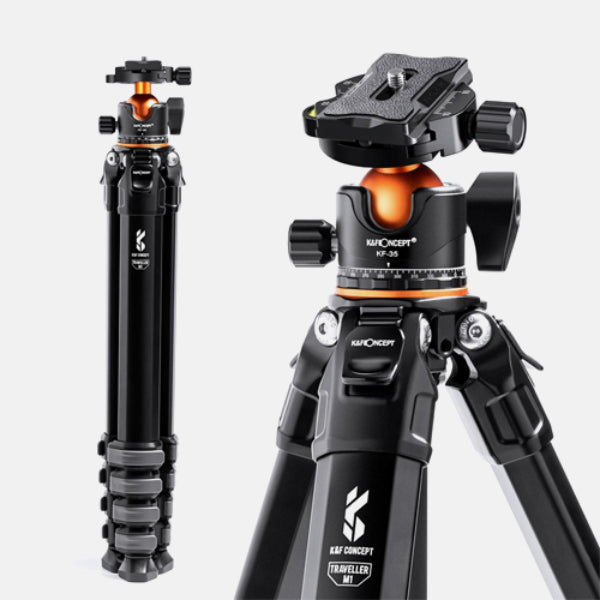 K&F M1+BH-35L TRAVELLER TRIPOD(SKU09.105A)