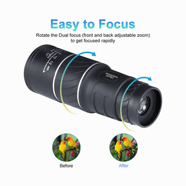 K&F Concept 16x52 Monocular for Bird Watching Hunting Travel (KF33.031)