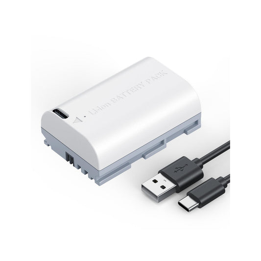 K&F Concept LP-E6P 2520mAh USB-C Camera Battery for Canon – KF28.0131