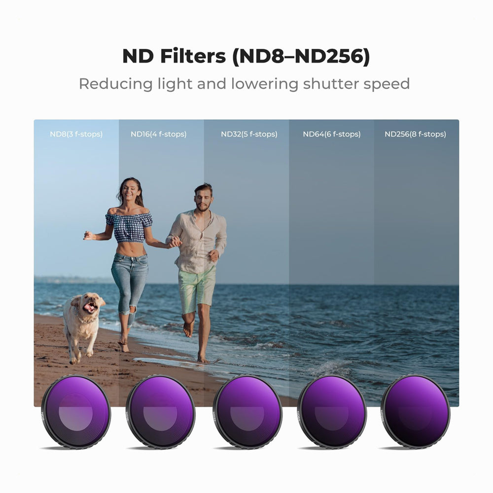 K&F CONCEPT ND CPL Filter Set Compatible with DJI Osmo Nano 6 SKU.2702