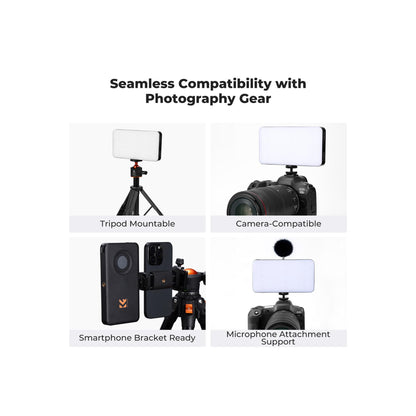 K&F Concept 12W RGB Video Light 5000mAh – KF34.052