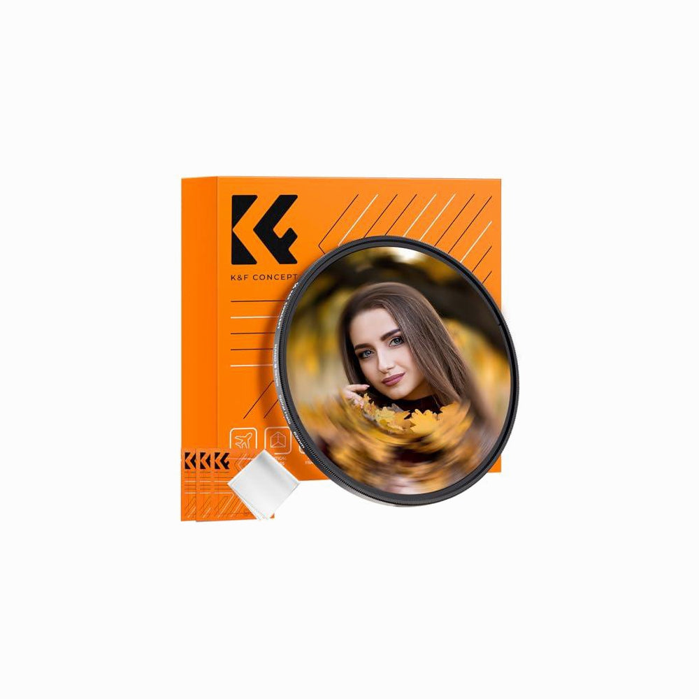 K&F CONCEPT CPL+ND8+ND16+ND32+ND64+Black Diffusion 1/4 Filter for Action 6  SKU: SKU.2714