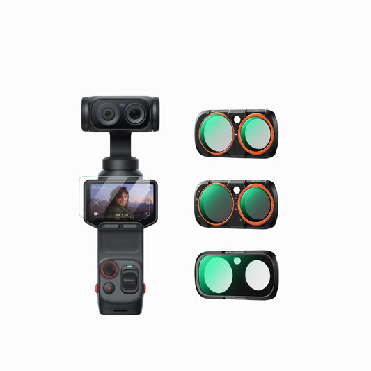 K&F CONCEPT CPL Black Diffusion 1/4 ND2-32 for Insta360 Luna Ultra KF0103.9901.0040