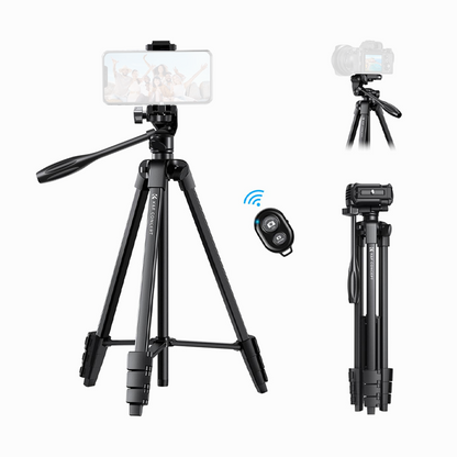 K&F Concept-KF09.125Aluminum Travel Tripod with Bluetooth Remote-S174A1