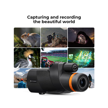 K&F Concept 12x50 IP68 Waterproof Monocular Telescope- KF33.075