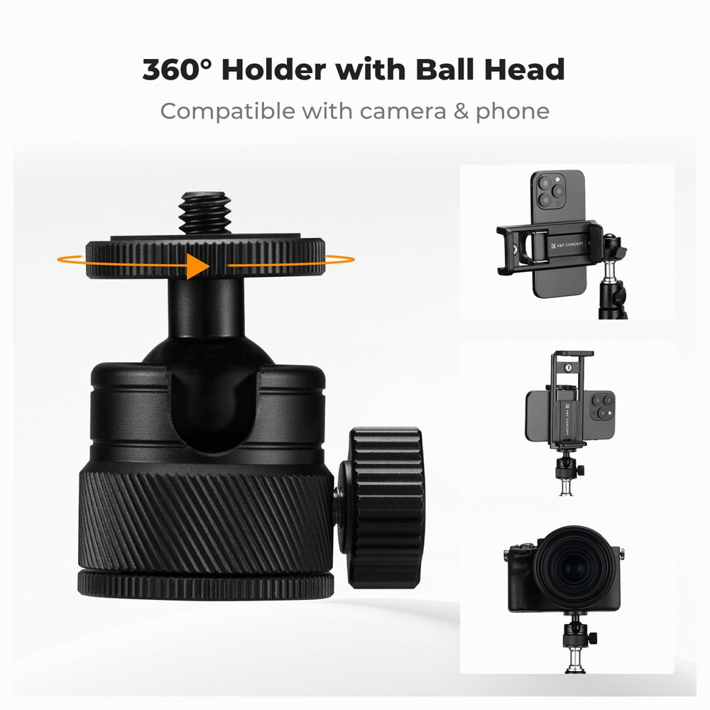 K&F Concept 2.6m Aluminum Folding Light Stand –(KF34.050)