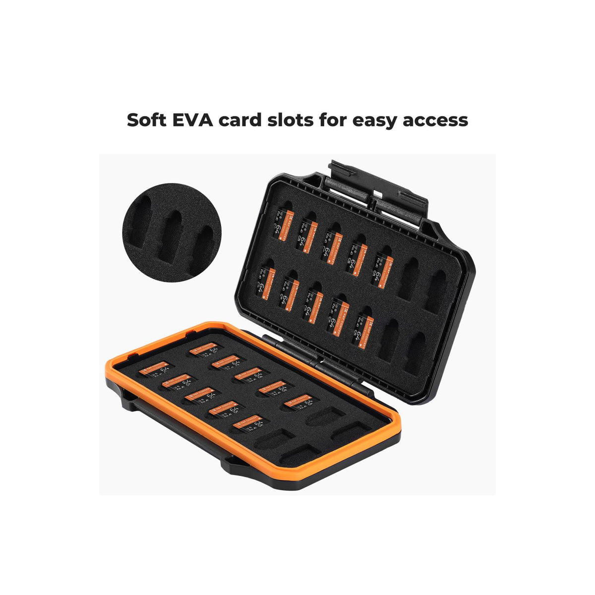 K&F Concept 28-Slot MicroSD Memory Card Case – KF31.107