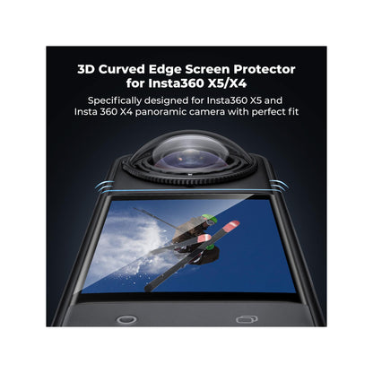K&F Concept 3-Pack Screen Protector for Insta360 X5 & X4 – KF31.184