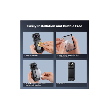K&F Concept 3-Pack Screen Protector for Insta360 X5 & X4 – KF31.184