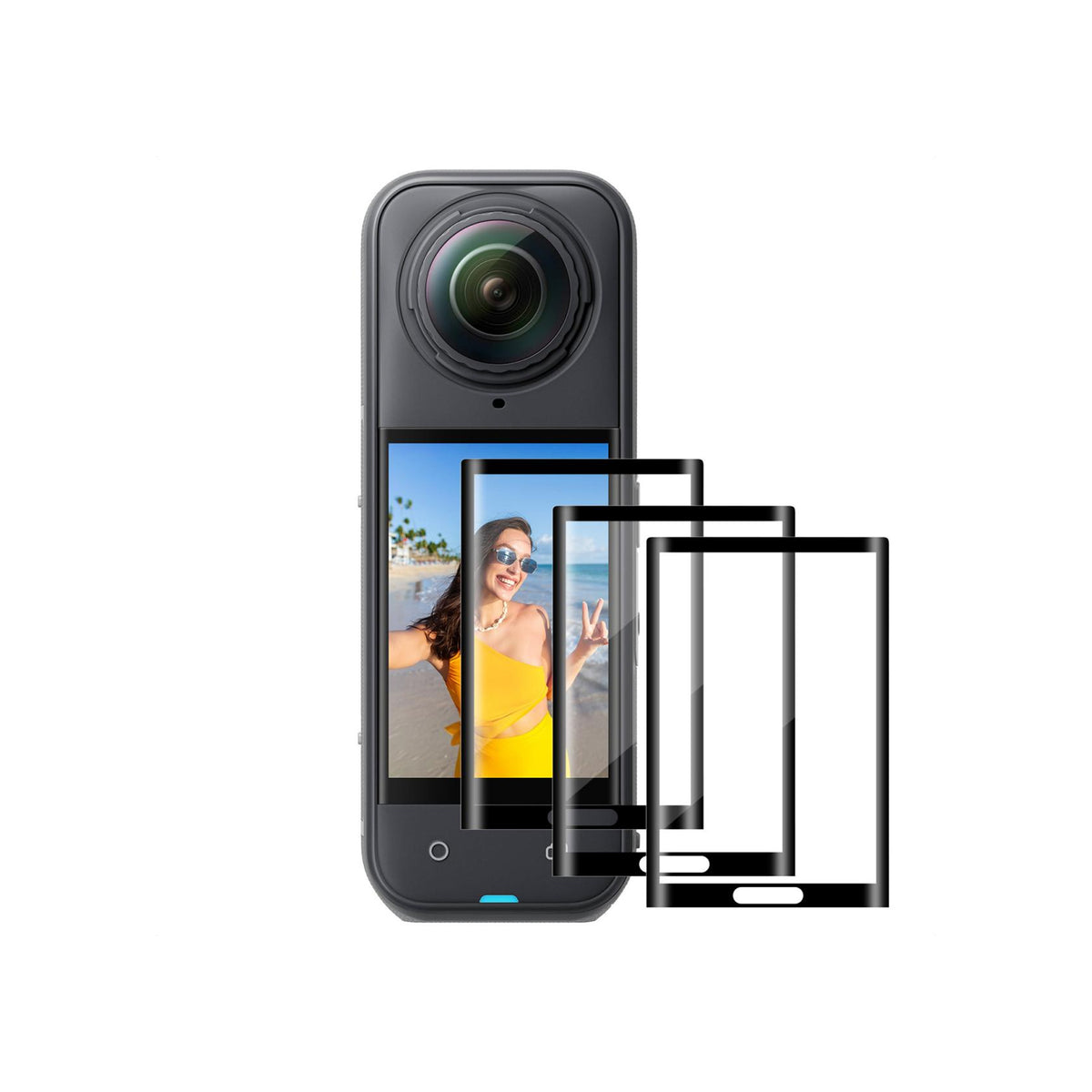 K&F Concept 3-Pack Screen Protector for Insta360 X5 & X4 – KF31.184