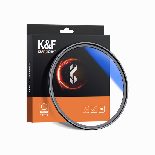 K&F Concept 55mm Blue Multi-Coated UV Filter, Slim