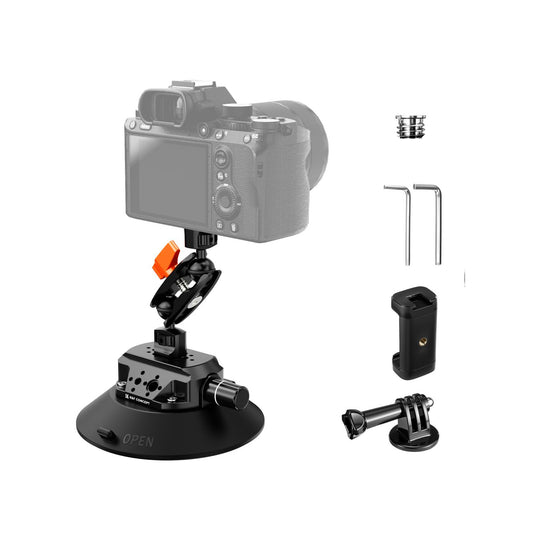 K&F Concept 6-Inch Suction Cup Camera Mount MS-46- KF31.136