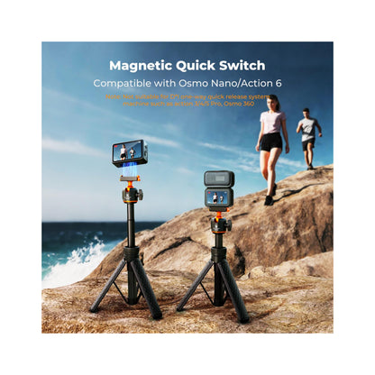 K&F Concept 65cm Magnetic Quick-Release Tripod for DJI Osmo Nano & Action 6 – KF09.181