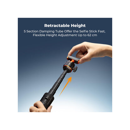 K&F Concept 65cm Magnetic Quick-Release Tripod for DJI Osmo Nano & Action 6 – KF09.181