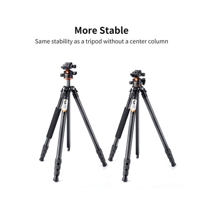 K&F Concept 70″ Carbon Fiber Travel Tripod with BH-36L Ball Head-KF09.098V1