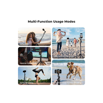 K&F Concept 71" Auto Open Phone Tripod & Selfie Stick – KF15.0030