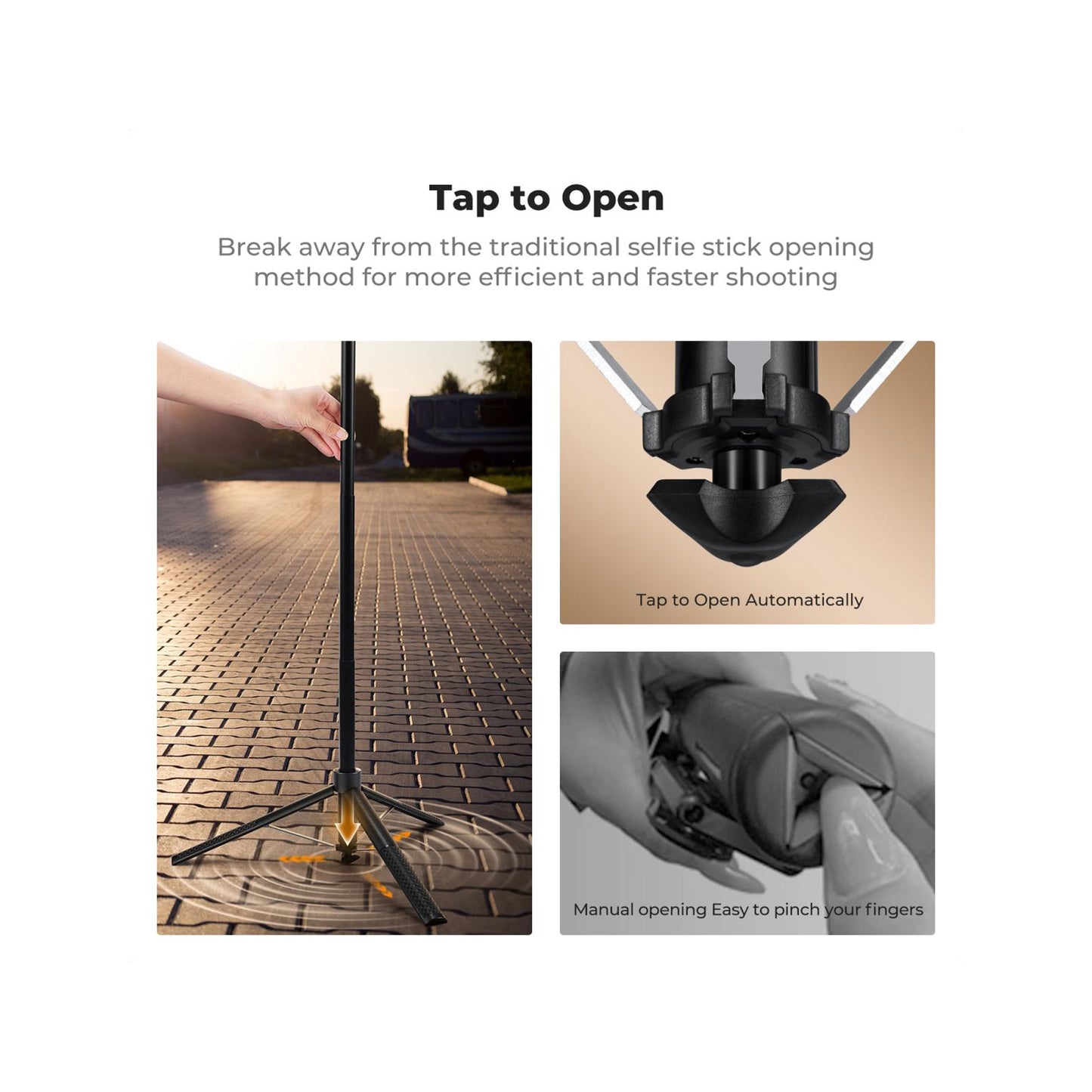 K&F Concept 71″ Smart Face-Tracking Selfie Stick Tripod with Dual Fill Lights – KF15.0006