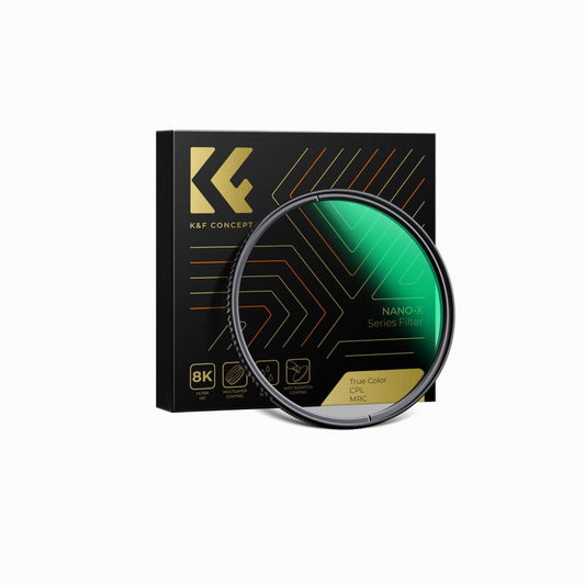 K&F Concept 77mm CPL Filter True Color Circular Polarizers Filter Nano-Xcel Series