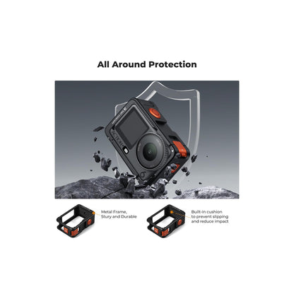 K&F Concept Aluminum Camera Cage for DJI Osmo Action 6 – KF12.0026