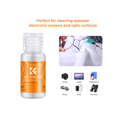 K&F Concept Camera Sensor & Lens Cleaning Liquid 20ml – SKU.1699
