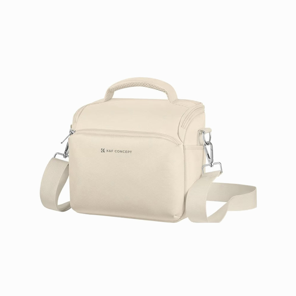 K&F Concept Camera Sling Bag Small Crossbody Camera Case - Sling Bag5L Urban Wander 05 (Beige)KF13.179V3