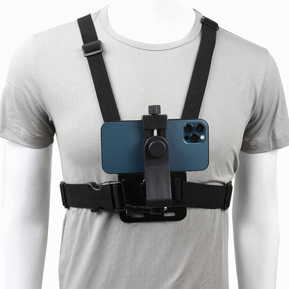 K&F Concept GW41.0045 Phone Chest Strap Harness Fixing Headband Bracket Kit for POV/VLOG