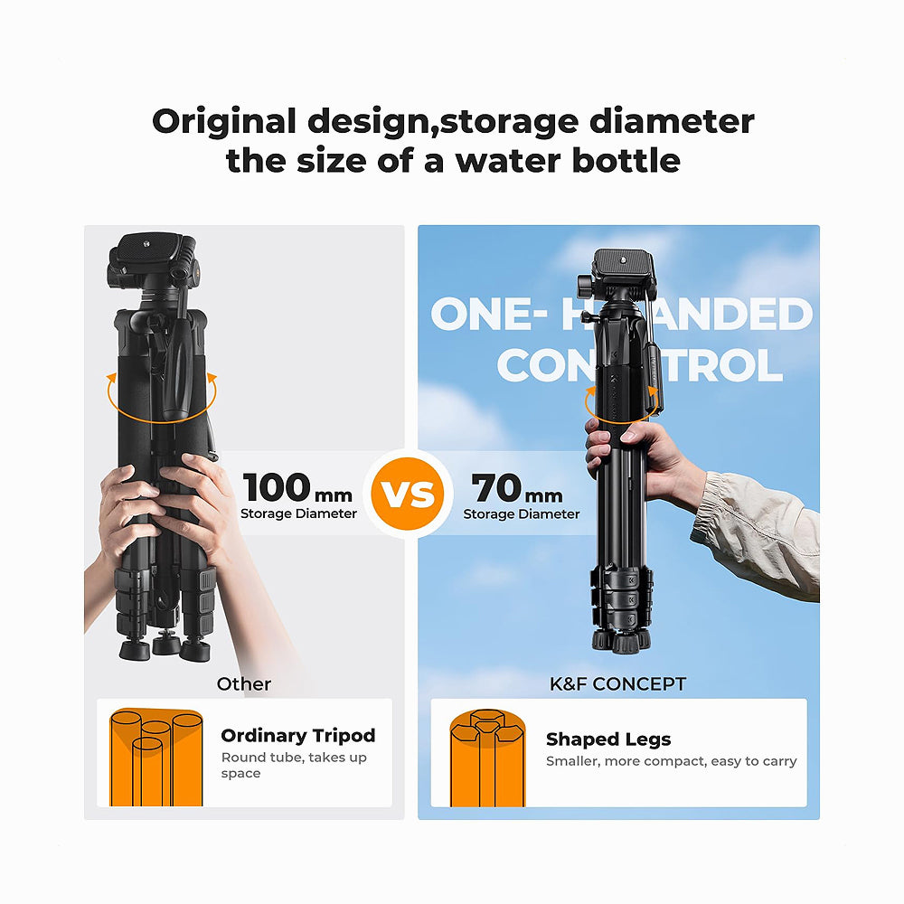 K&F Concept KF09.154 S254A3+BV01 Camera Tripod